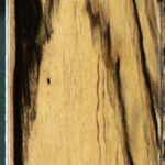 Figured Black & White Ebony Micro Lumber