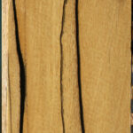Figured Black & White Ebony Lumber