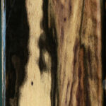 Extra Fancy Black & White Ebony Lumber