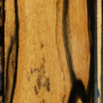 Extra Fancy Black & White Ebony Lumber