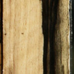 Figured Black & White Ebony Lumber