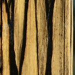 Extra Fancy Black & White Ebony Lumber