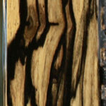 Extra Fancy Black & White Ebony Lumber