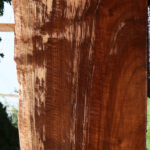 Extra Fancy Claro Walnut Live Edge Slab (Free Shipping Excluded)