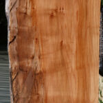 Figured Maple Live Edge Slab