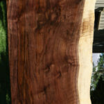 Figured Claro Walnut Live Edge Lumber
