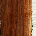 Claro Walnut Live Edge Mantel