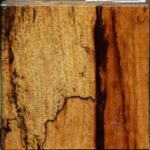 Figured Spalted Tamarind Bowl Blank