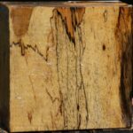 Figured Spalted Tamarind Bowl Blank