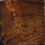 Figured Claro Walnut Bowl Blank