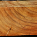 Figured Carob Bowl Blank