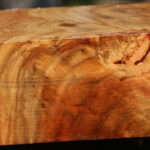 Figured Carob Bowl Blank