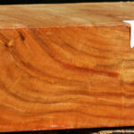 Figured Carob Bowl Blank