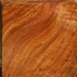 Figured Carob Bowl Blank