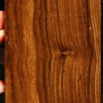 Figured Bolivian Ebony Lumber