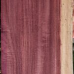 Extra Fancy Purpleheart Live Edge Lumber