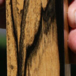 Black & White Ebony Turning Square