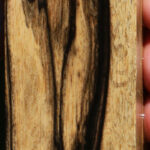 Black & White Ebony Turning Square