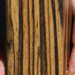 Black & White Ebony Turning Blank