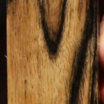 Black & White Ebony Turning Square