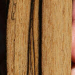 Black & White Ebony Turning Blank