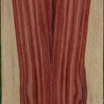 Tulipwood Bookmatched Knife Scales