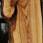 Figured African Olive Live Edge Lumber