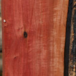 Extra Fancy Pink Ivory Live Edge Lumber