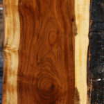 Figured Tamboti Live Edge Lumber