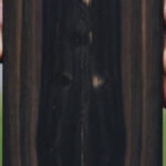 Gabon Ebony Bookmatched Knife Scales