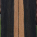 Gabon Ebony Bookmatched Knife Scales