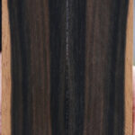 Gabon Ebony Bookmatched Knife Scales