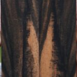 Gabon Ebony Bookmatched Knife Scales