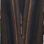 Gabon Ebony Bookmatched Knife Scales