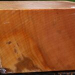 Figured Swiss Pear Bowl Blank