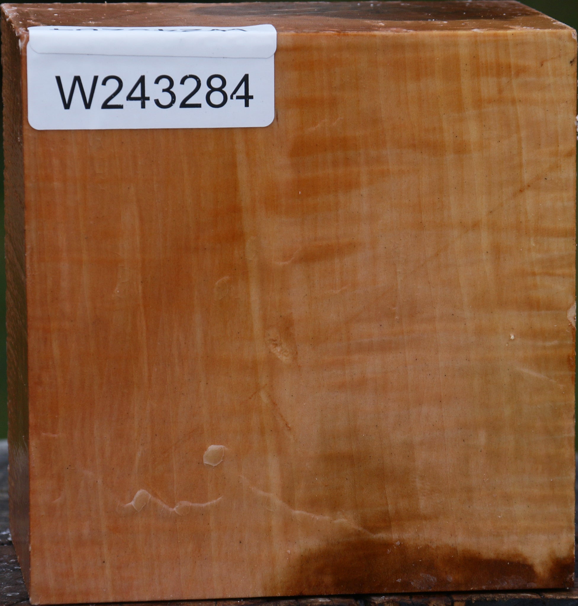 243284_1_f0b8bf08-c717-4ecd-9195-e5a02085d450 Figured Swiss Pear Bowl Blank - Image 1