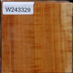 Figured Swiss Pear Bowl Blank