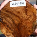 Teak Burl Live Edge Bowl Blank