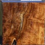 Extra Fancy Teak Bowl Blank