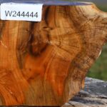 Extra Fancy Teak Live Edge Turning Blank