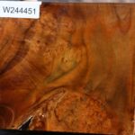 Teak Burl Live Edge Bowl Blank