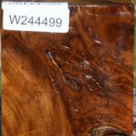 Extra Fancy Teak Bowl Blank