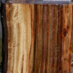 Figured Camphor Live Edge Bowl Blank