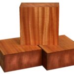 African Mahogany Bowl Blank (10" x 10" x 4")