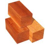 African Mahogany Bottle Stopper (3" x 1-1/2" x 1-1/2")