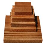 African Mahogany Platter Blank (11" x 11" x 1-7/8")