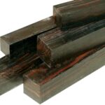 Macassar Ebony Turning Square (18" x 1-1/2" x 1-1/2")
