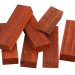 Leopard Spot Padauk Craft Blank / Knife Blank (5" x 1-1/2" x 7/8")